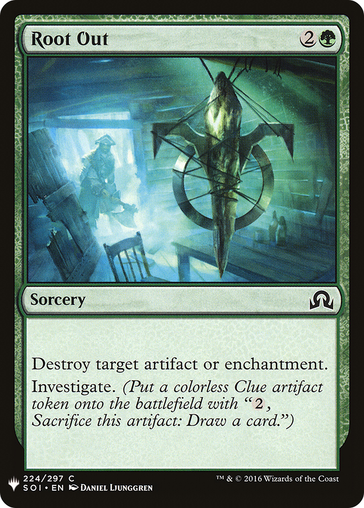 Root Out (LIST-SOI-224) - The List