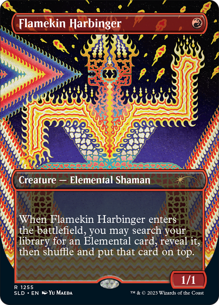 Flamekin Harbinger (SLD-1255) - Secret Lair Drop (Borderless)