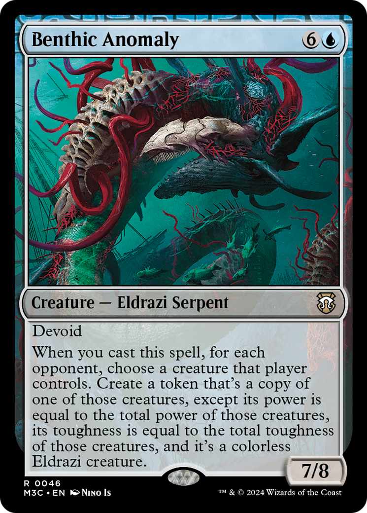 Benthic Anomaly (M3C-046) - Modern Horizons 3 Commander: (devoid) Foil