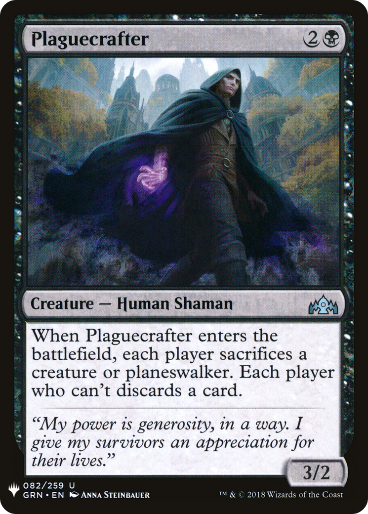 Plaguecrafter (LIST-GRN-82) - The List