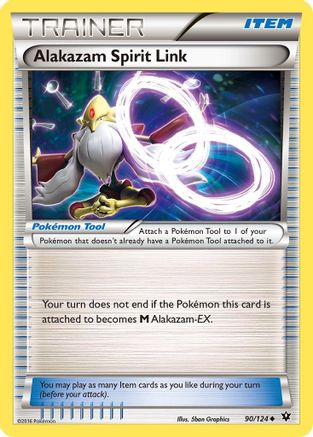 Alakazam Spirit Link 090/124 - XY Fates Collide