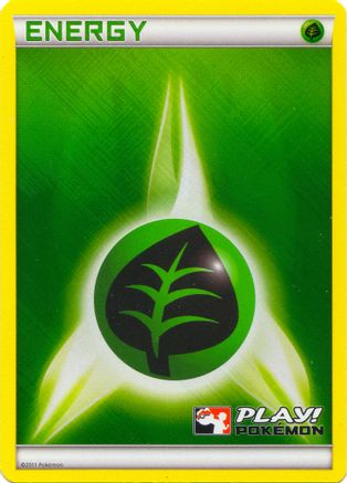 GrassEnergy (2011 Play! Pokemon) - League & Championship Cards Holofoil