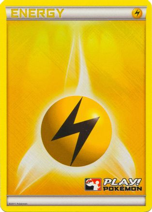 LightningEnergy (2011 Play! Pokemon) - League & Championship Cards Holofoil