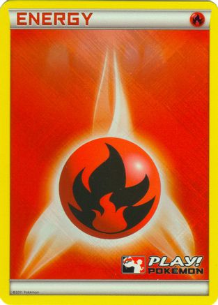 FireEnergy (2011 Play! Pokemon) - League & Championship Cards Holofoil