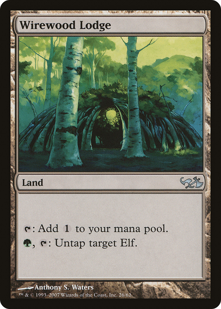 Wirewood Lodge (EVG-026) - Duel Decks: Elves vs. Goblins