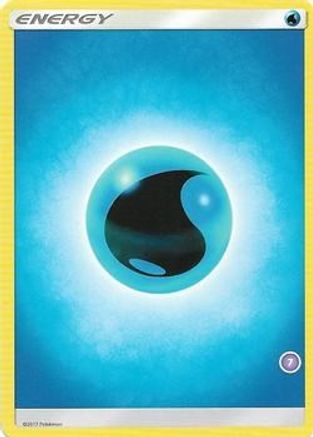 Water Energy () - SM Trainer Kit Alolan Sandslash & Alolan Ninetales