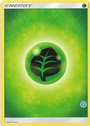 Grass Energy () - SM Trainer Kit Alolan Sandslash & Alolan Ninetales