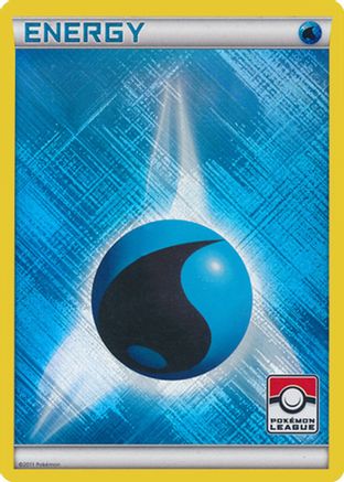 WaterEnergy (2011 Pokemon League Promo) - League & Championship Cards Holofoil