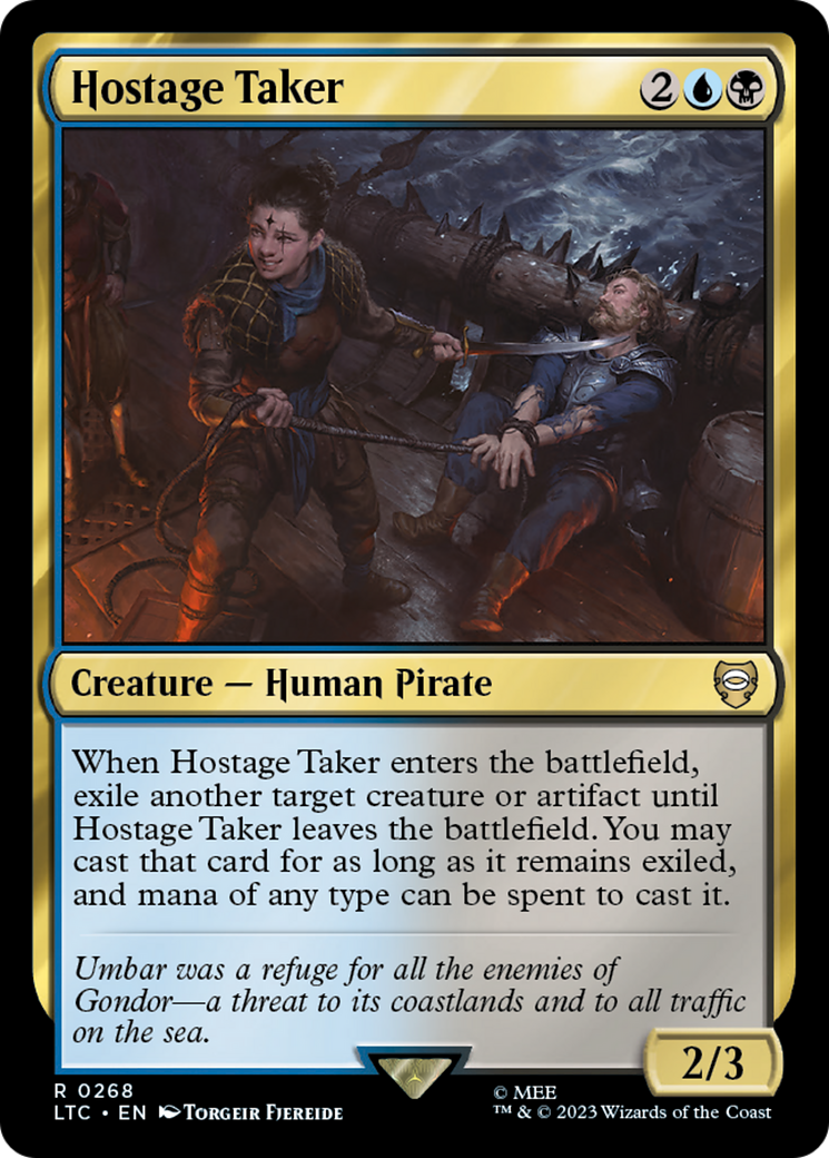 Hostage Taker (LTC-268) - Tales of Middle-earth Commander