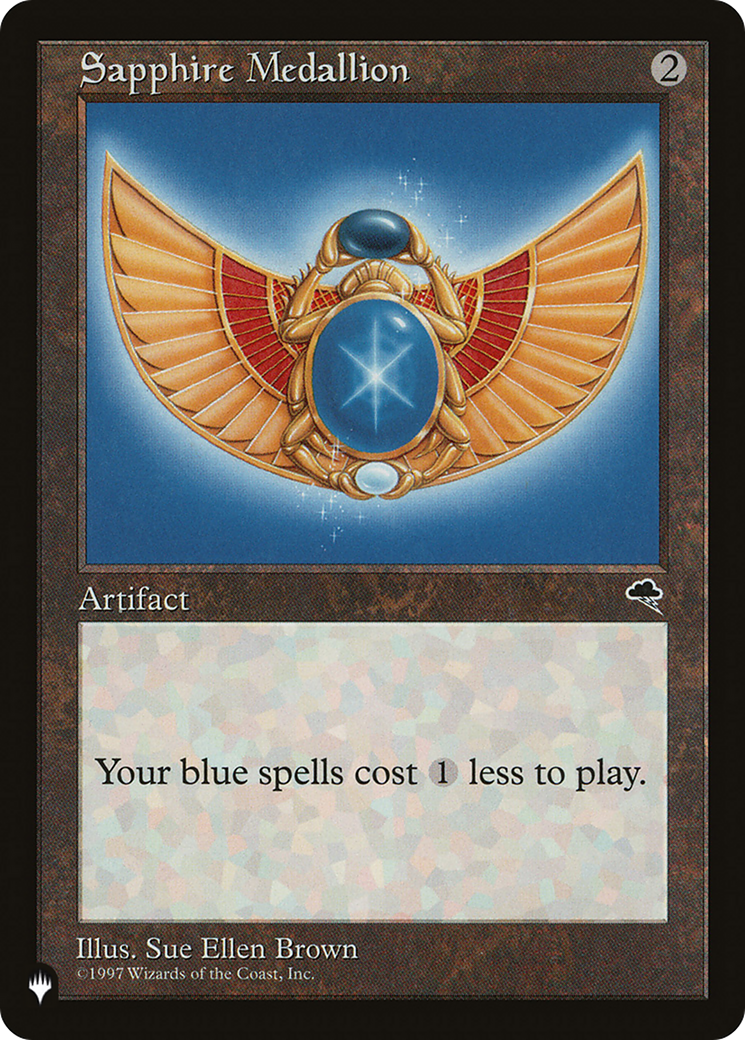 Sapphire Medallion (LIST-TMP-306) - The List