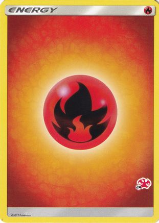 Fire Energy (# Charizard Stamped) - Battle Academy