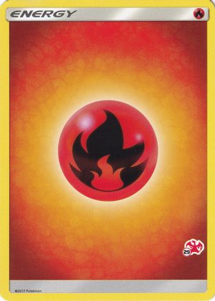 Fire Energy (# Charizard Stamped) - Battle Academy