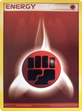 Fighting Energy (2006 Unnumbered) - League & Championship Cards