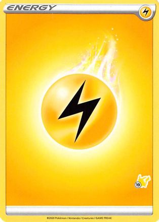 Lightning Energy (# Pikachu Stamped) - Battle Academy 2022