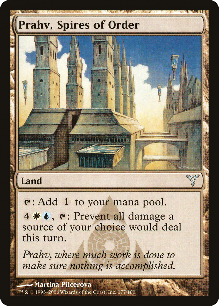 Prahv, Spires of Order (DIS-177) - Dissension Foil