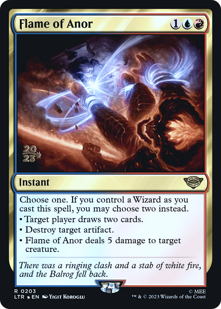 Flame of Anor (PRE-203) - Tales of Middle-earth Promos Foil