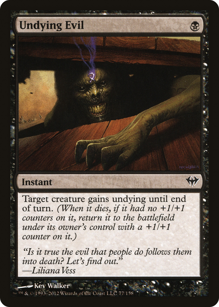 Undying Evil (DKA-077) - Dark Ascension