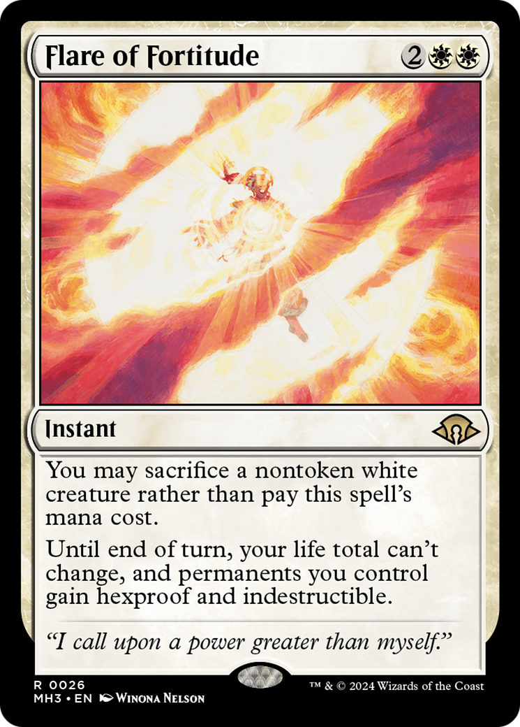 Flare of Fortitude (MH3-026) - Modern Horizons 3