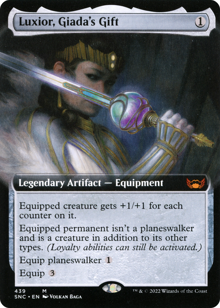 Luxior, Giada's Gift (SNC-439) - Streets of New Capenna: (Extended Art)