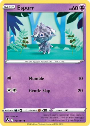 Espurr 081/195 - SWSH12 Silver Tempest