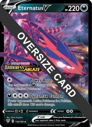Eternatus V 116/189 - Jumbo Cards Holofoil