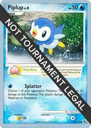 Piplup 2008 (Dylan Lefavour) 072 - World Championship Decks