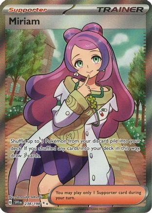 Miriam 238/198 - SV01 Scarlet & Violet Base Set Holofoil