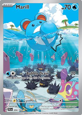 Marill 204/193 - SV02 Paldea Evolved Holofoil