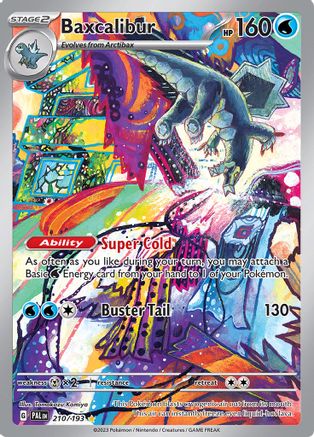 Baxcalibur 210/193 - SV02 Paldea Evolved Holofoil