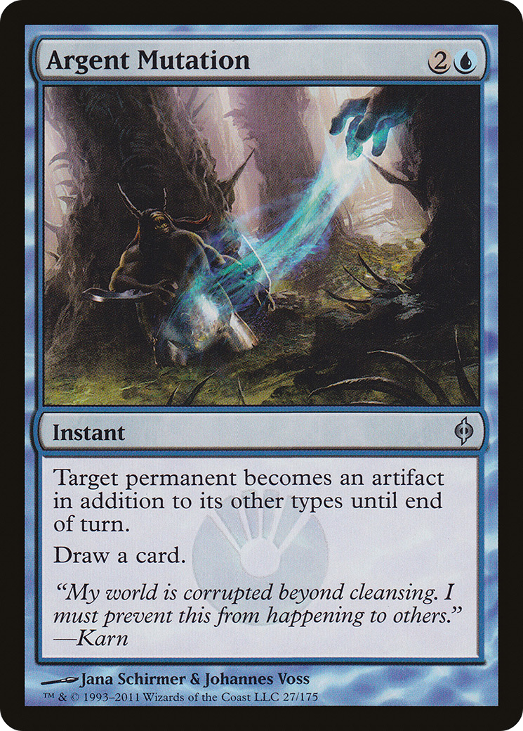 Argent Mutation (NPH-027) - New Phyrexia