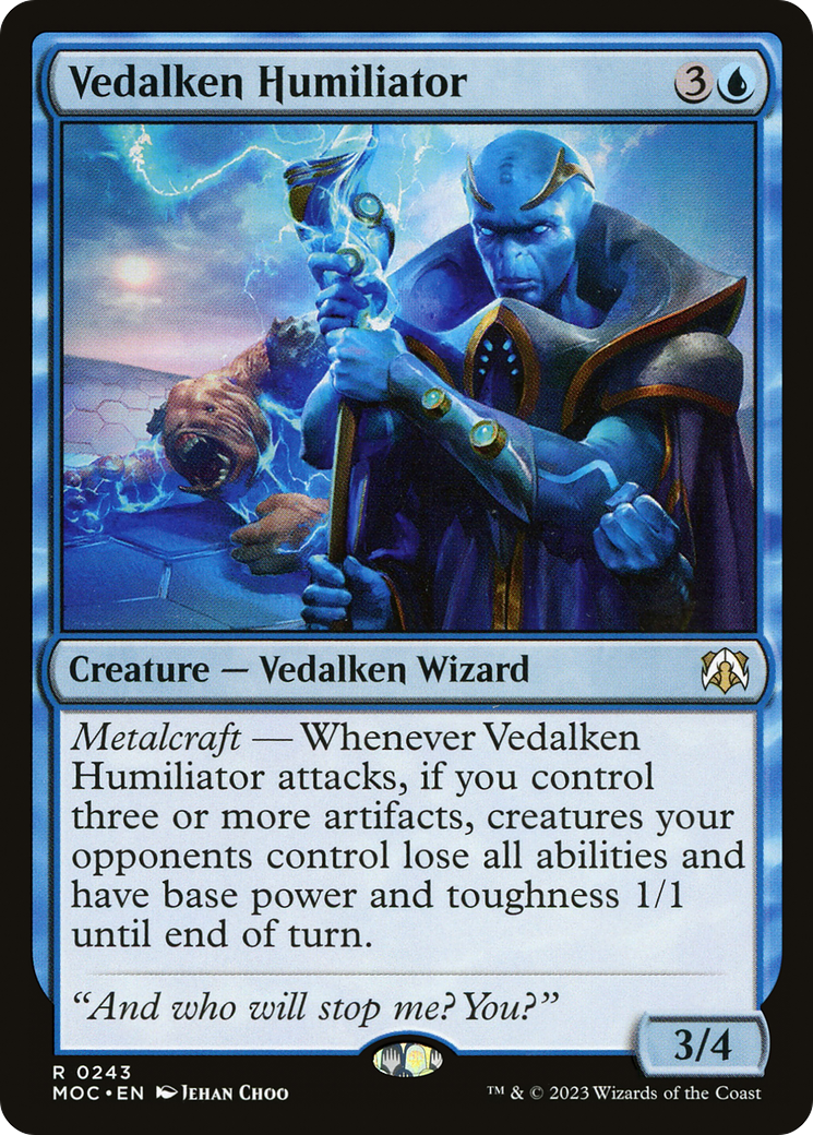 Vedalken Humiliator (MOC-243) - March of the Machine Commander