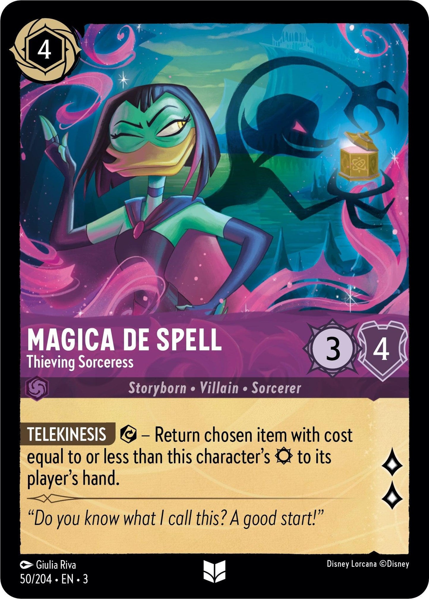 Magica De Spell - Thieving Sorceress (50/204) - Into the Inklands