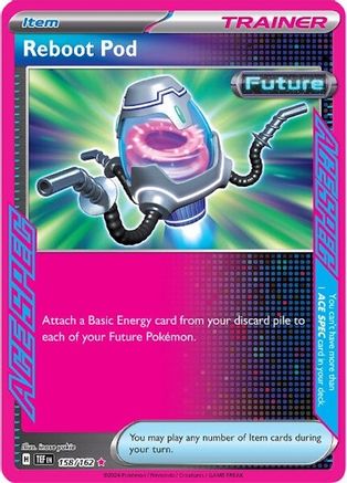 Reboot Pod 158/162 - SV05 Temporal Forces Holofoil