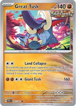 Great Tusk 097/162 - SV05 Temporal Forces