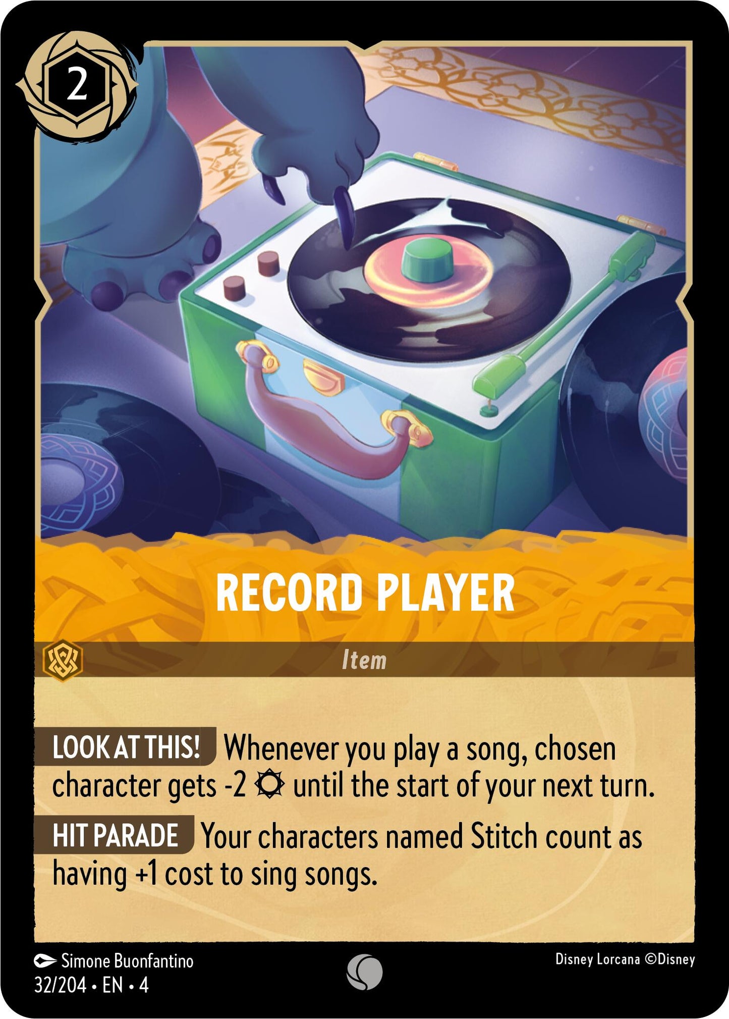 Record Player (32/204) - Ursulas Return Cold Foil