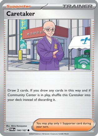 Caretaker 144/167 - SV06 Twilight Masquerade