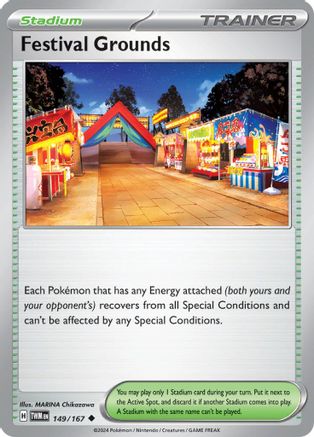 Festival Grounds 149/167 - SV06 Twilight Masquerade Reverse Holofoil