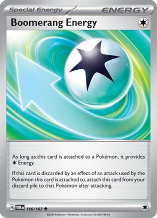 Boomerang Energy 166/167 - SV06 Twilight Masquerade