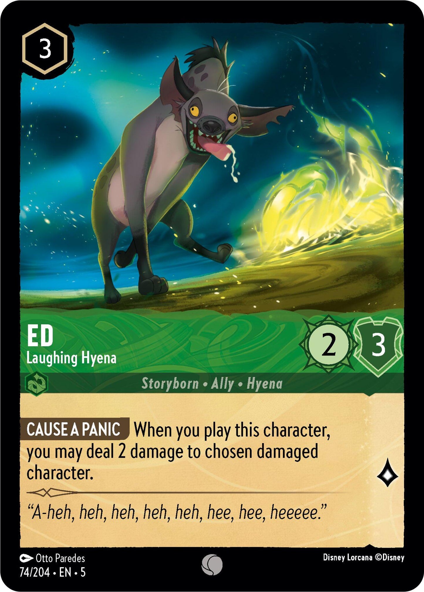 Ed - Laughing Hyena (74/204) - Shimmering Skies