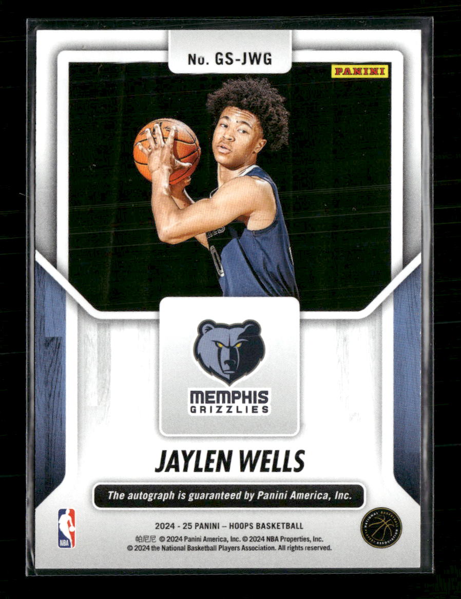 2024-25 Hoops Great SIGnificance Jaylen Wells Auto #GS-JWG
