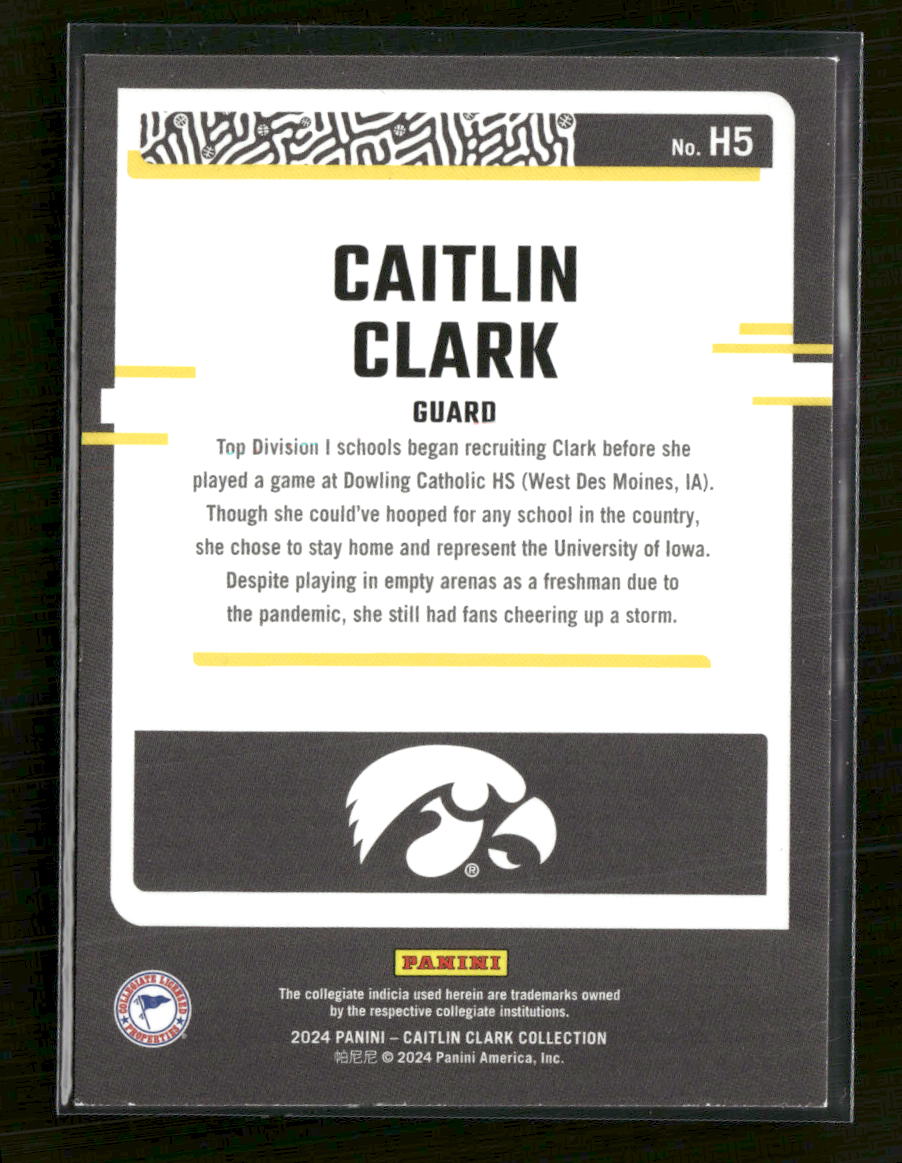 2024 Panini Caitlin Clark Collection Highlights Target Caitlin Clark #H5