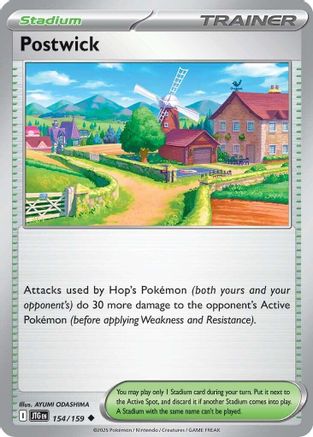 Postwick 154/159 - SV09 Journey Together Reverse Holofoil