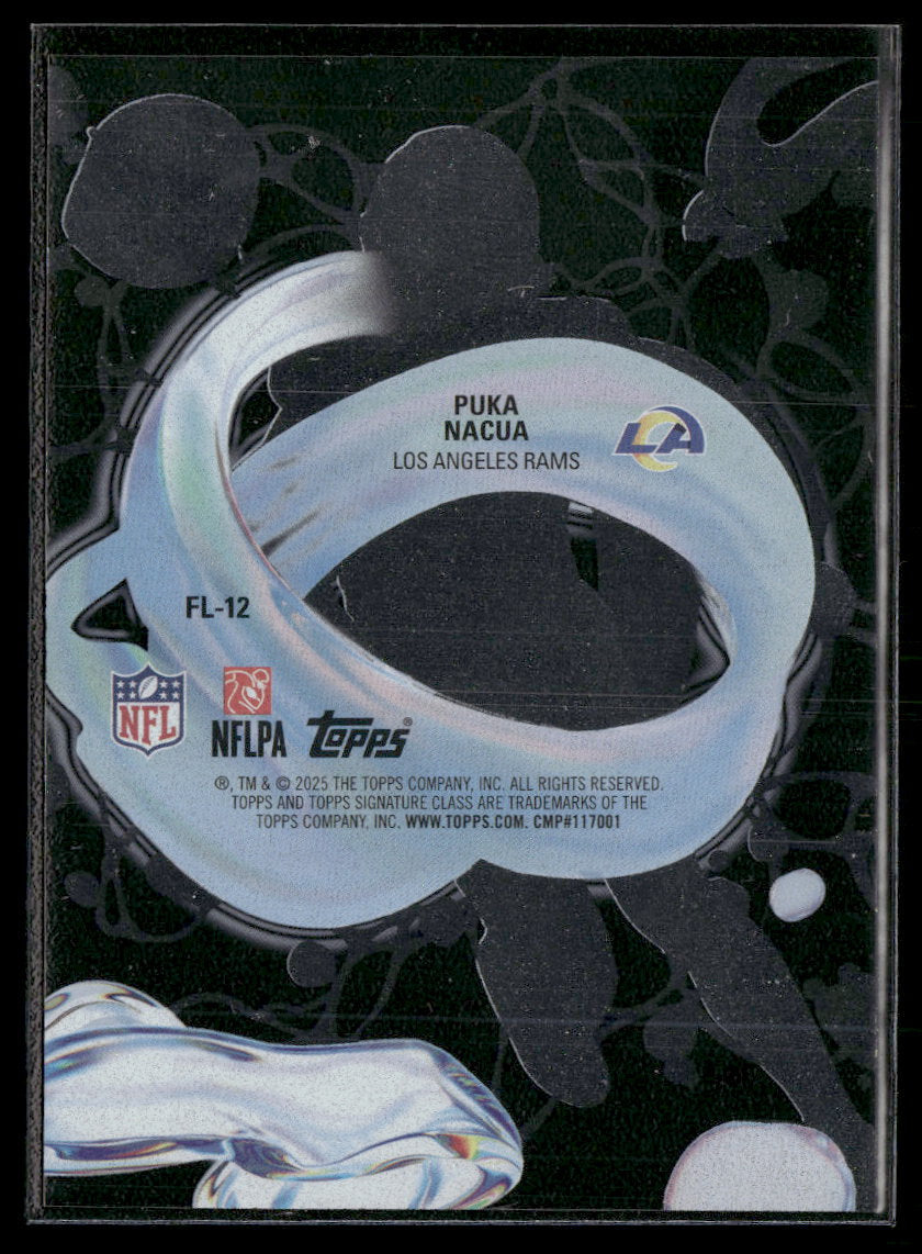 2025 Topps Signature Class Fluidity Puka Nacua #FL-12