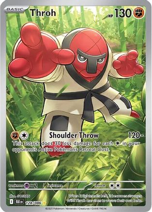 Throh 128/086 - SV Black Bolt Holofoil