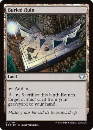 Buried Ruin (EOC-150) - Commander: Edge of Eternities