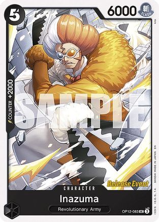Inazuma (OP12-083) - Legacy of the Master Release Event Cards
