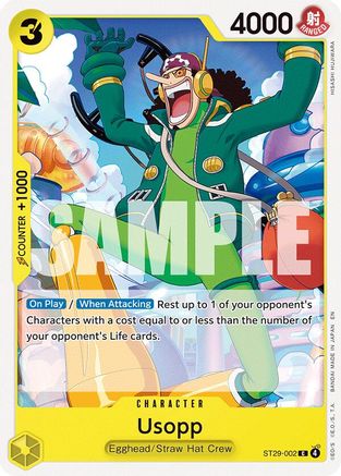 Usopp (ST29-002) - Starter Deck 29: Egghead