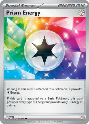 Prism Energy 216/null - ME Ascended Heroes Reverse Holofoil