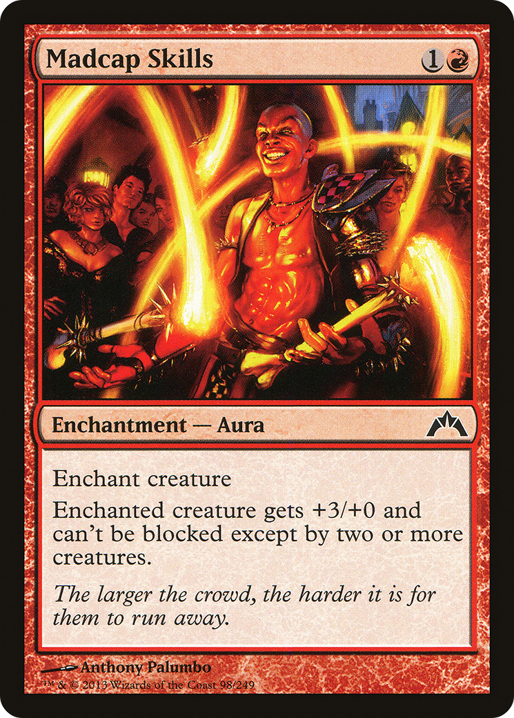 Madcap Skills (GTC-098) - Gatecrash Foil