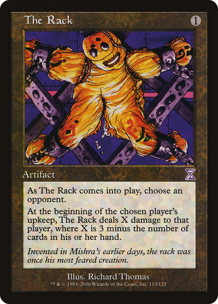 The Rack (TSB-113) - Time Spiral Timeshifted